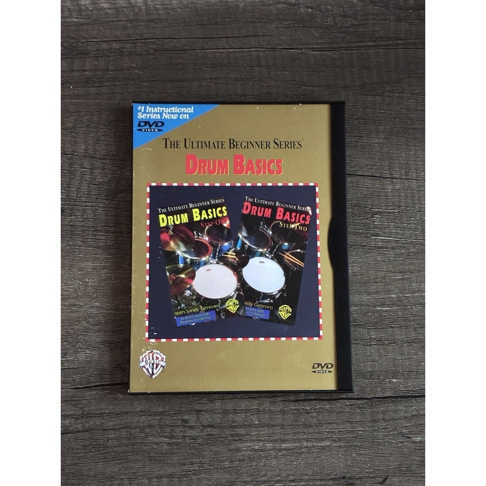 Ultimate Beginner Series: Drum Basics DVD (2001) How To Play Drums Percussion